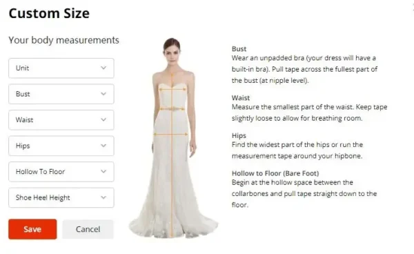 Orange Prom Dresses Mermaid Beaded Crystal Gown With Two Gloves - Image 3