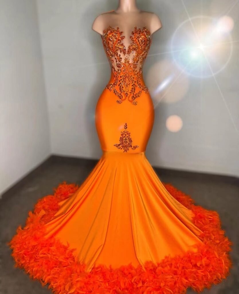 Affordable Orange Prom Dresses That Look Luxurious