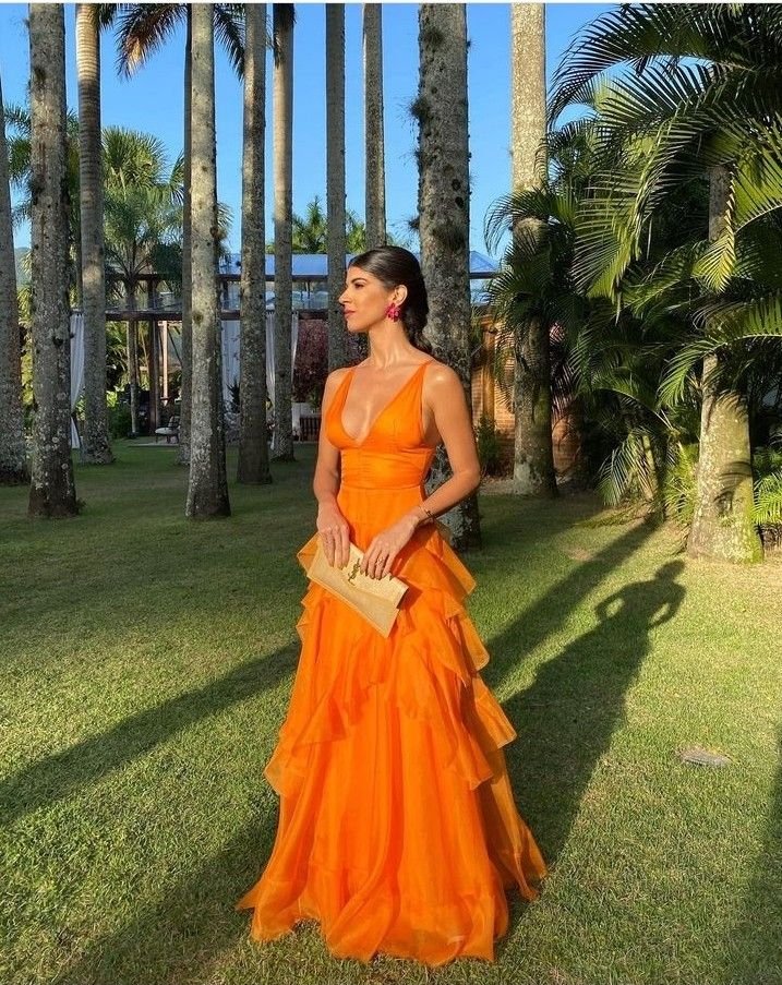 Casual Prom? Dress Down Your Orange Prom Dress Stylishly
