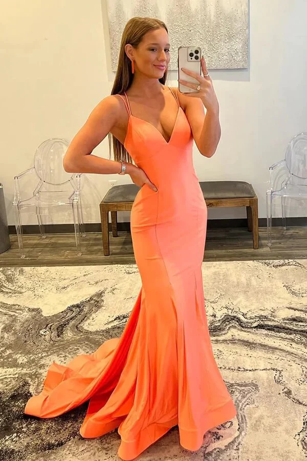 High-Quality Orange Prom Dresses Online