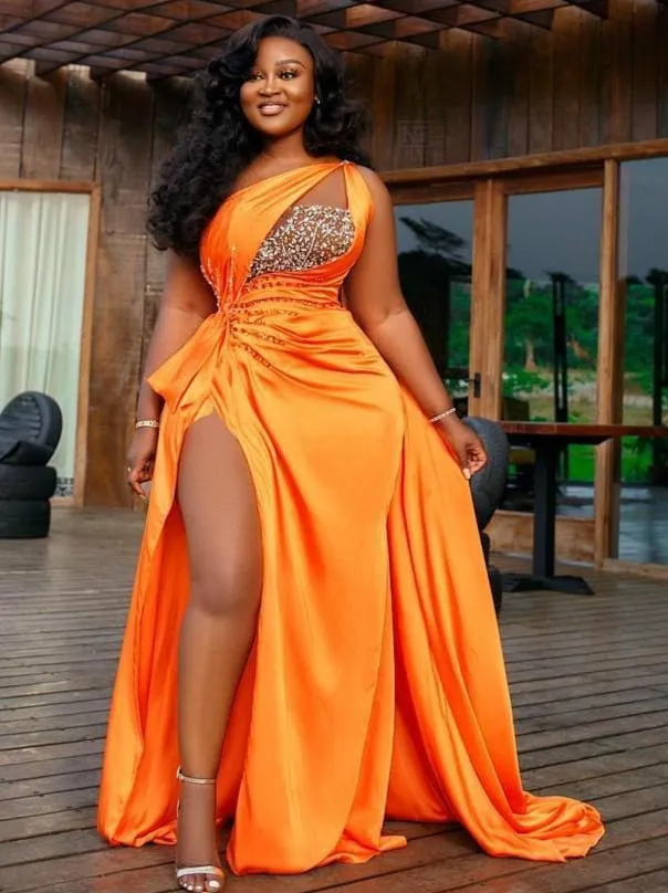 Plus Size Orange Prom Dresses That Flatter Every Curve