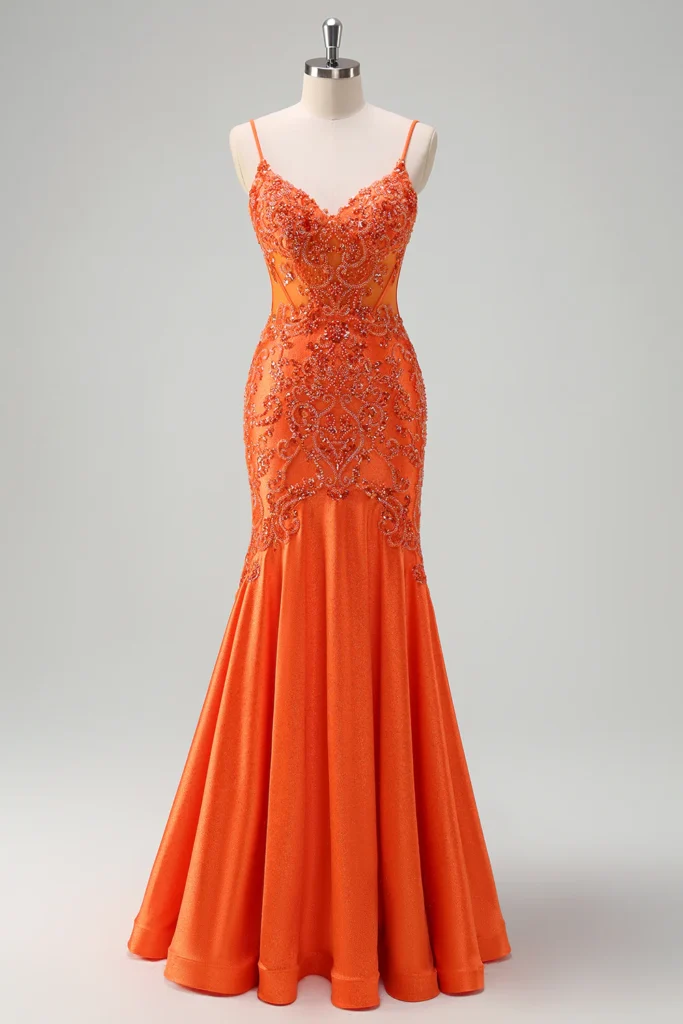Store Your Orange Prom Dress Wrinkle-Free