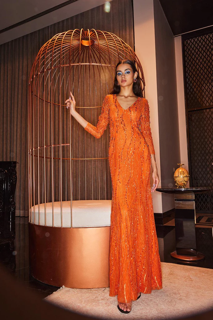 Transform Your Orange Prom Dress Look
